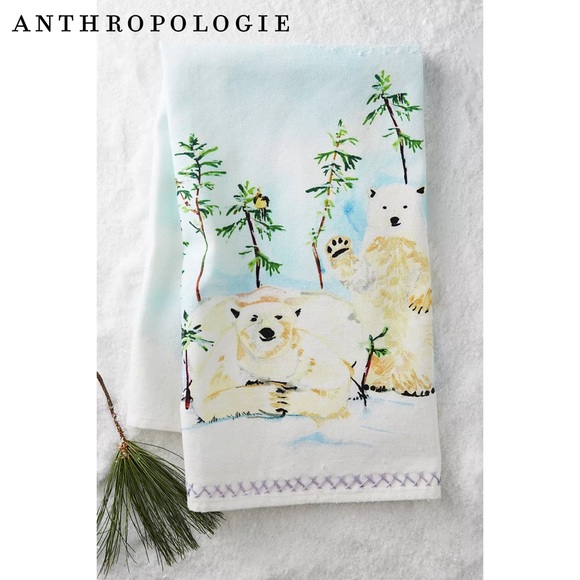 Anthropologie Other - Anthropologie Winterland Tea Towel
